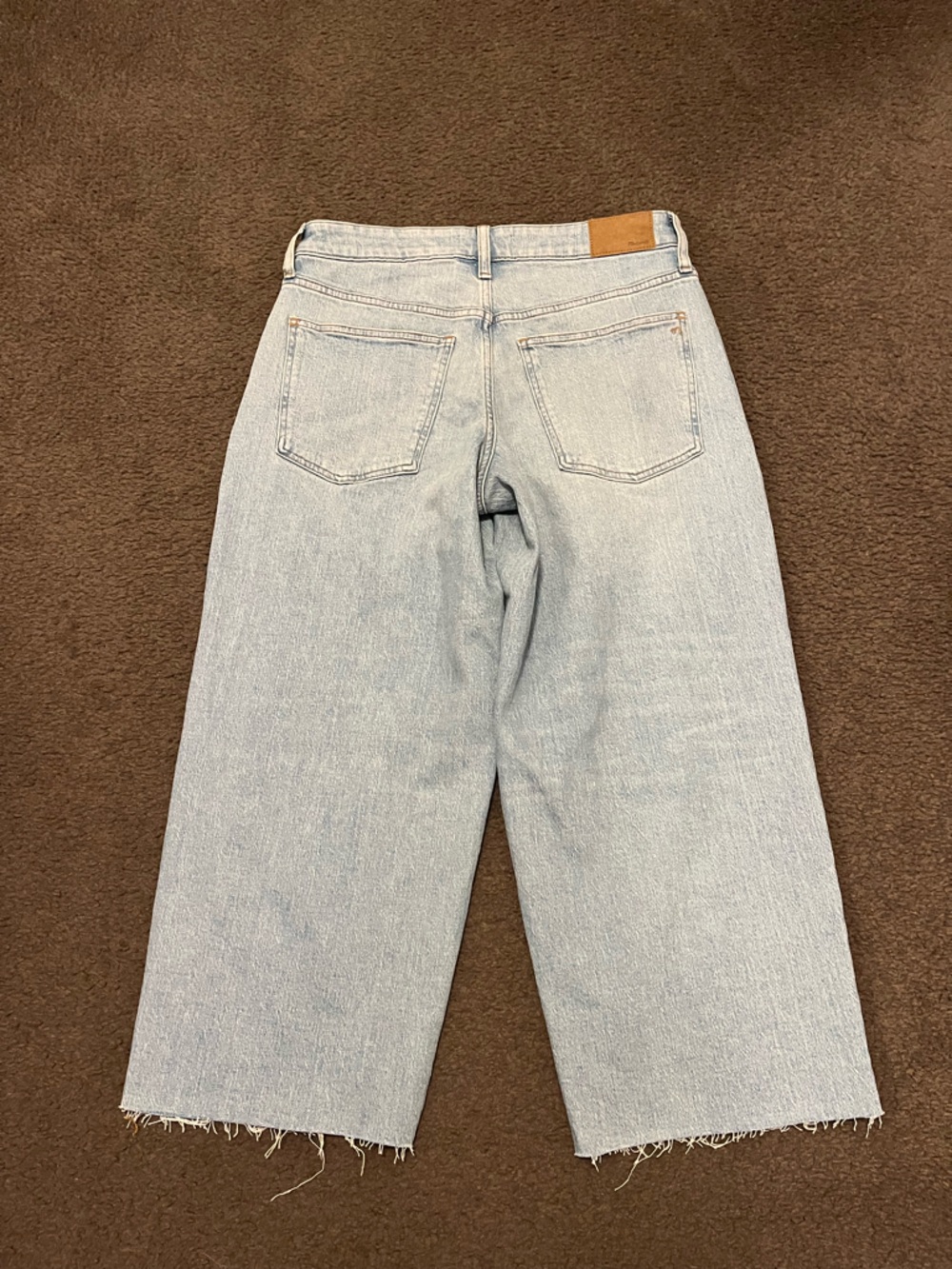 Madewell The Curvy Perfect Vintage Wide Leg Crop Jeans - Picture 5 of 8